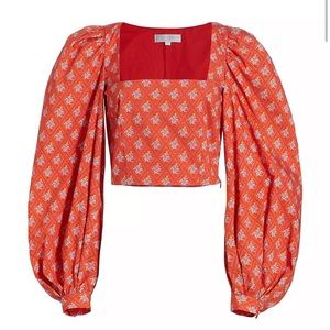 NWT - Caroline Constas Elliot Top - Size Small